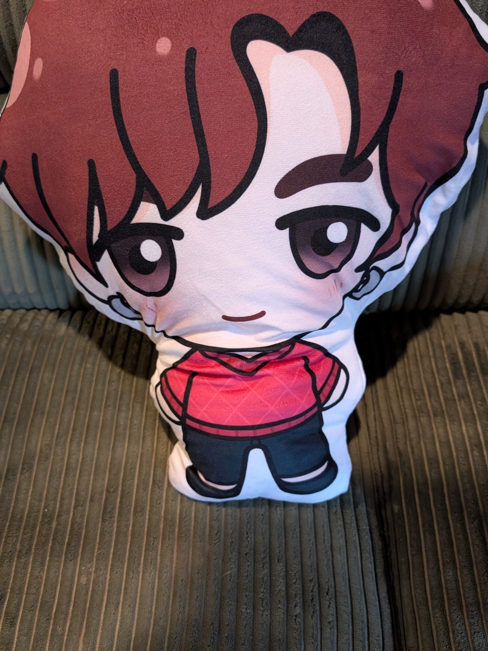 K-pop Demon Hunters Jinu Throw Pillow